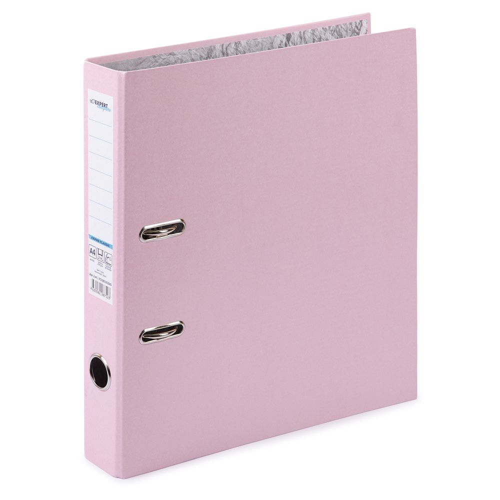 Регистратор Pastel 50 мм, 50 шт, Classic Lite A4 арочный механ. (разб.), персиковый EC100191020, Expert Complete
