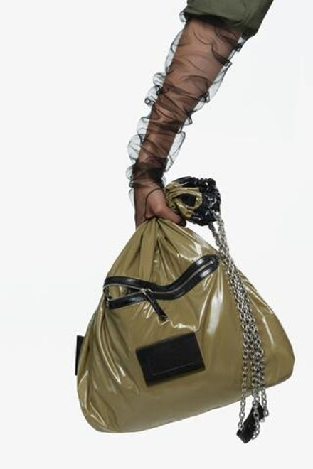 ZARA X JOHN GALLIANO БОЛЬШАЯ СУМКА TRI-CHIC — LIMITED EDITION, РАЗНОЦВЕТНЫЙ