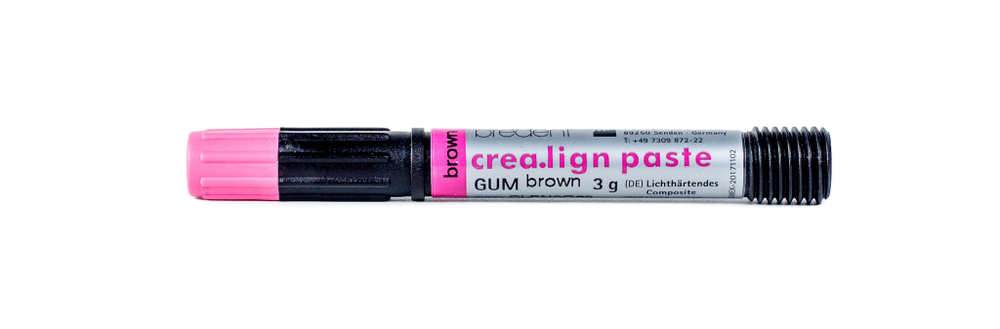CLPN0G60 bredent бредент креа.лайн GUM PL коричневый паста (3г)