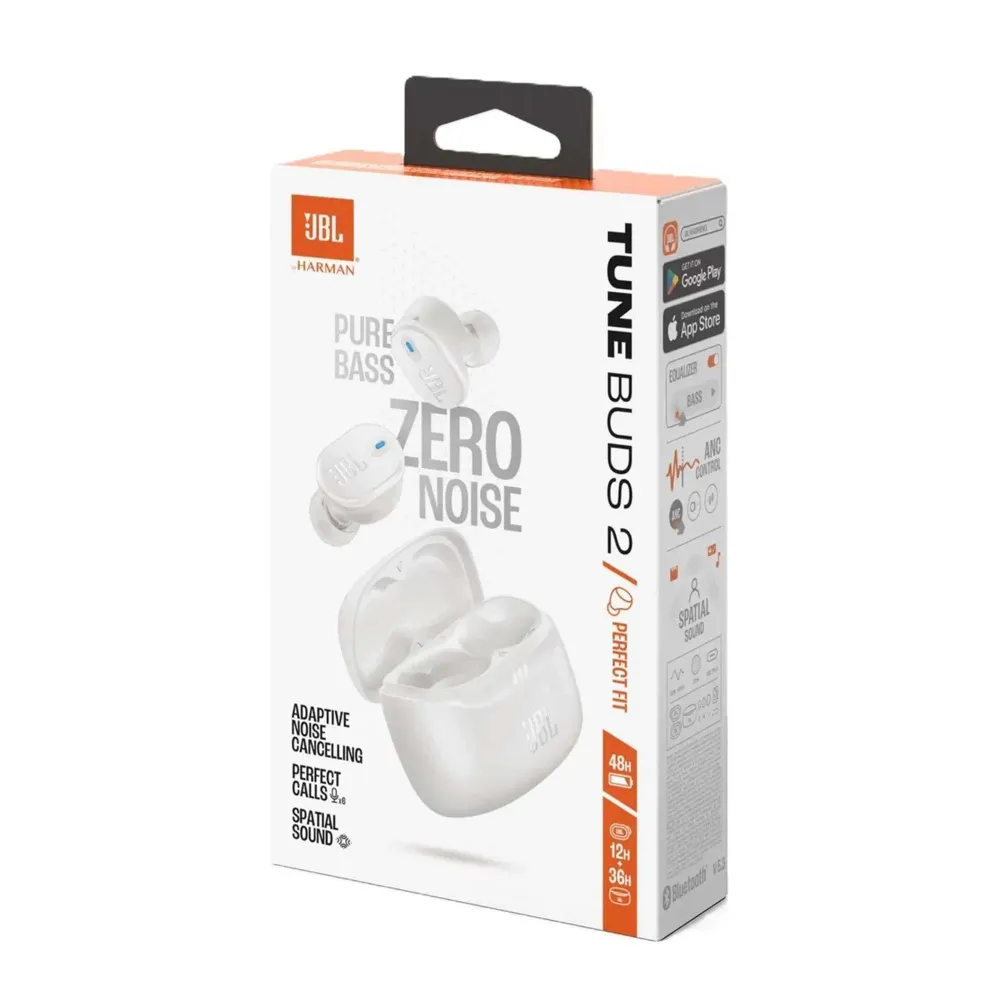 Беспроводные наушники JBL Tune Buds 2 White - 8