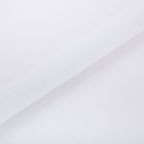 Велюр 240 г/м², 185 см / 5 метров, белый/white, Gamma VELR