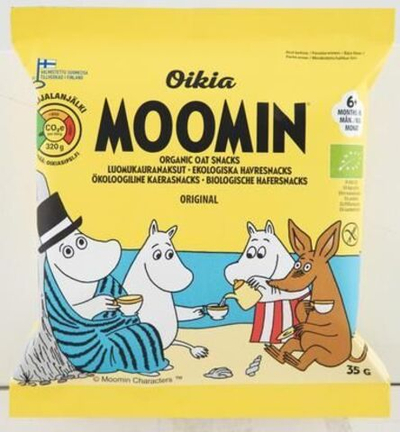 Овсянные хлопья OIKIA MOOMIN 35 г (из Финляндии)