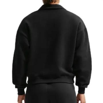 Женская Кофта теннисная Nike Court Collection Heritage Fleece - black/white