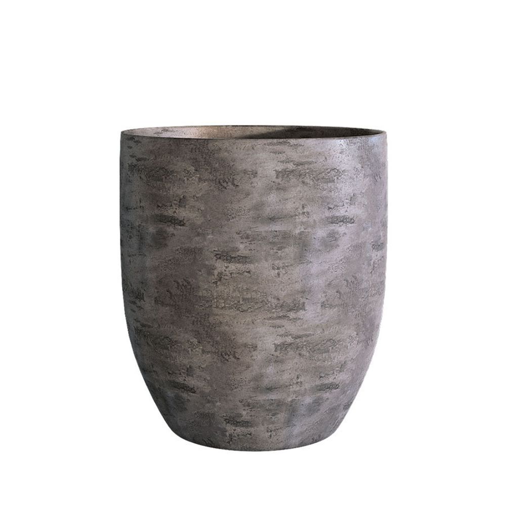 Кашпо VASE3 CONCRETE GREY DARK D40 H45