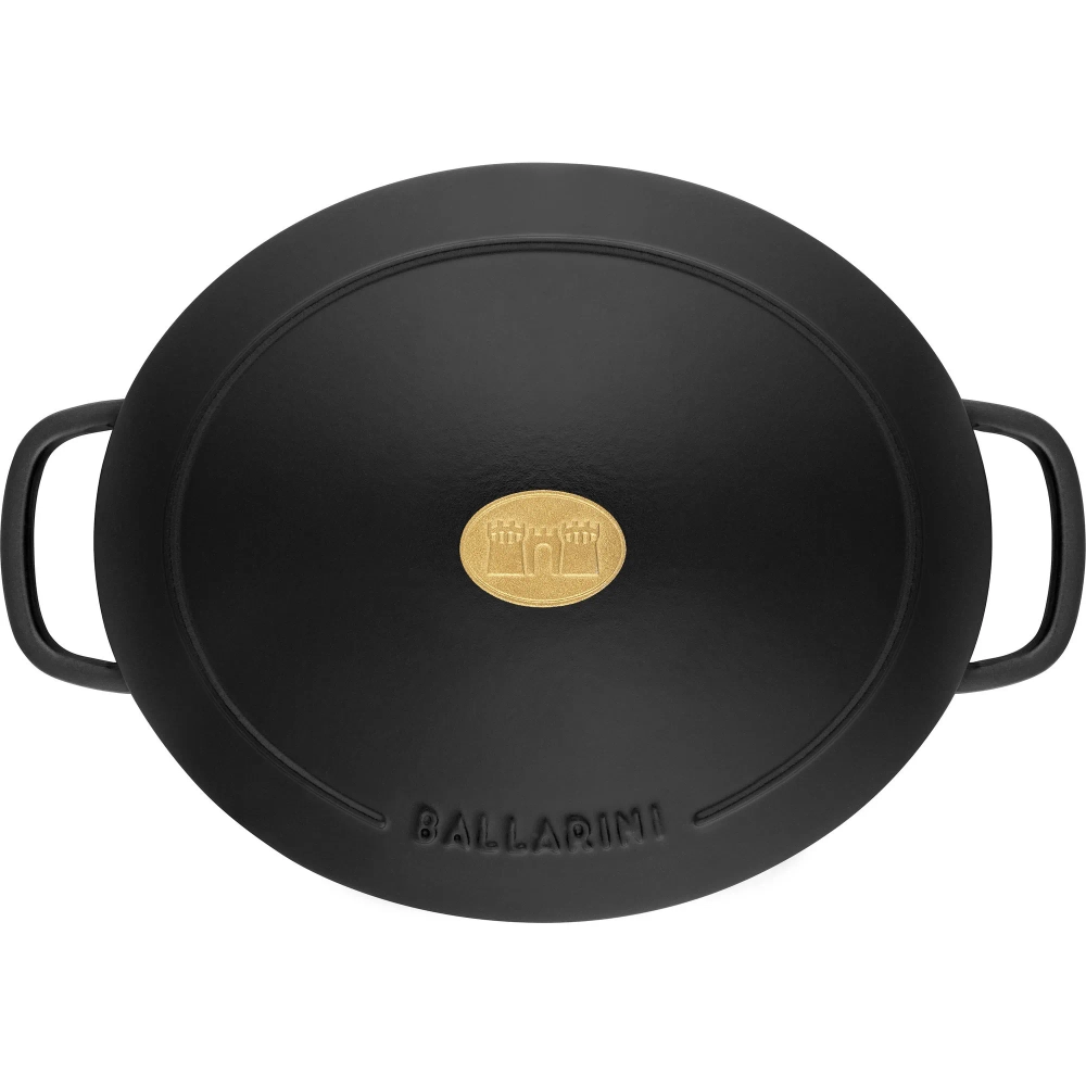 Ballarini Овальная чугунная сковорода для жарки Bellamonte 2,2 л черная EAN 4062297005256