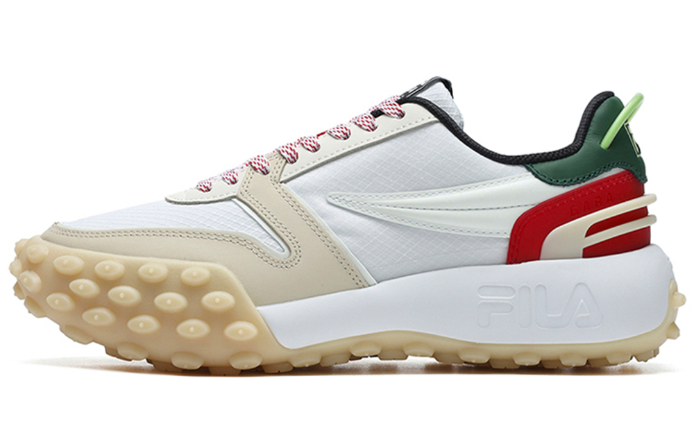 FILA Gara Chunky Sneakers "White Red Green" Women"s