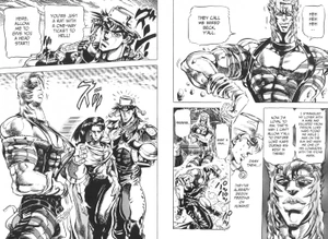 JoJo's Bizarre Adventure: Part 2, Vol. 4. Невероятные приключения ДжоДжо: Боевое стремление Том 4