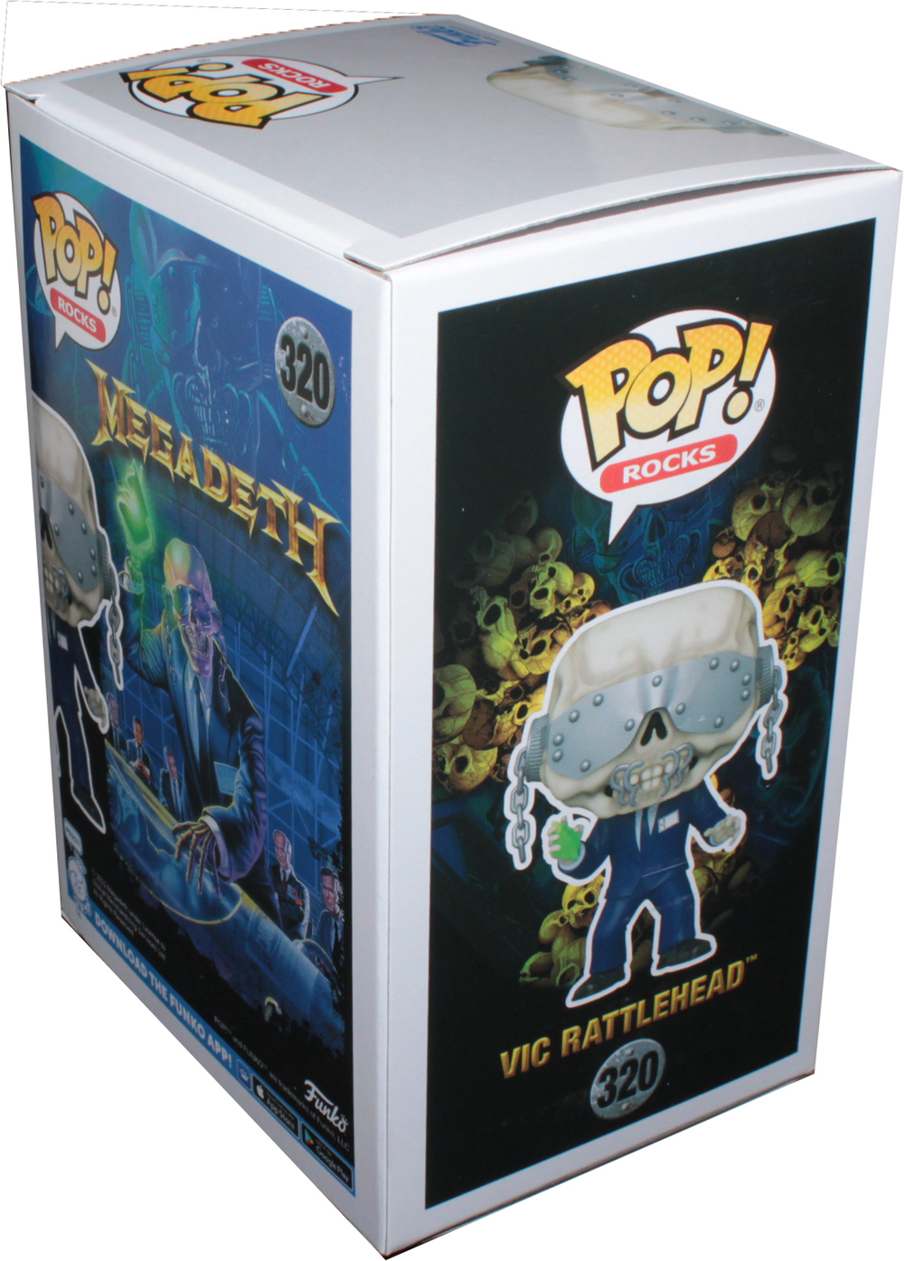 Фигурка Funko POP! Rocks - Megadeth Vic Rattlehead