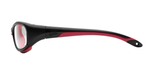 Спортивные очки с диоптриями Rec Specs / Slam / Matte Black / Red / для подростков старше 10 лет