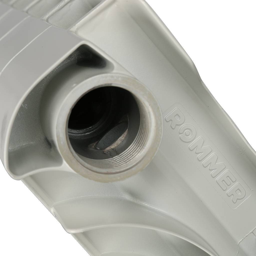 ROMMER BI500  8 секции радиатор биметалический (RAL9016)