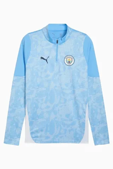 Кофта Puma Manchester City Training 1/4 Zip Top - размер XL