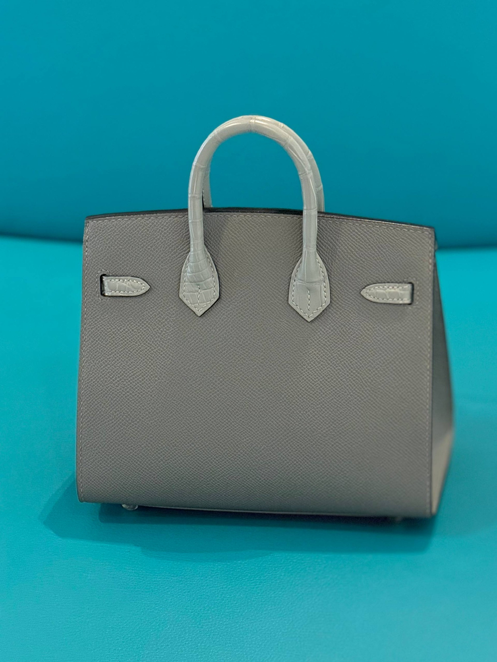 Сумка Hermes из кожи крокодила