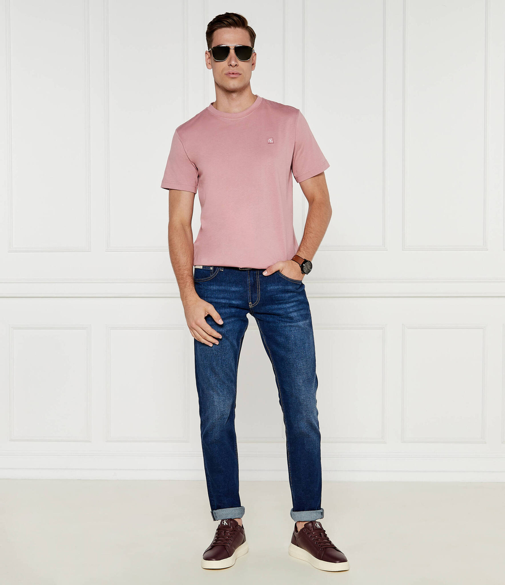 Кожаные кроссовки chunky CALVIN KLEIN JEANS - бордовый(YM0YM01124)