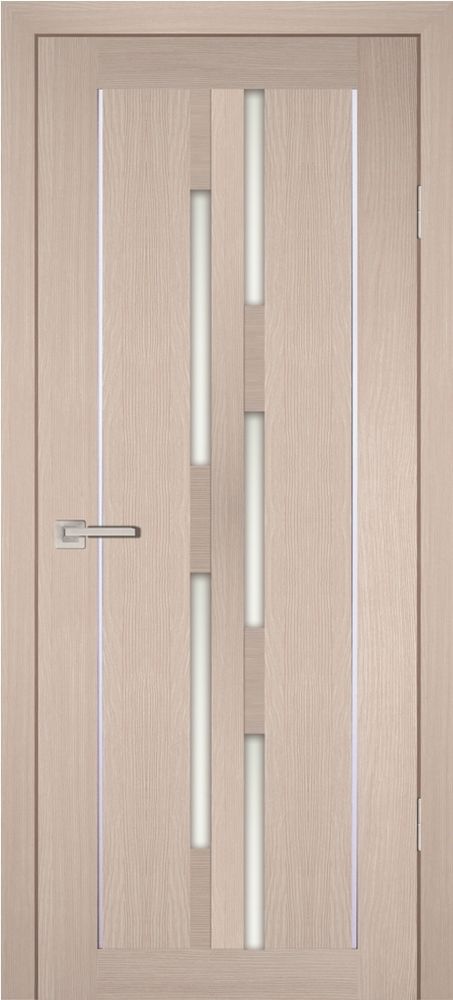 Дверь PS-33 / Цвет Капучино Мелинга / белый сатинат / Двери PROFILO PORTE
