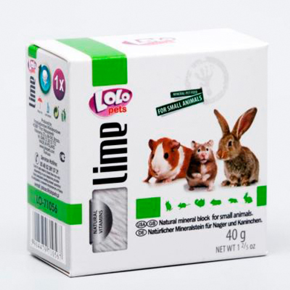 Lolo Pets Минеральный камень д/грызунов