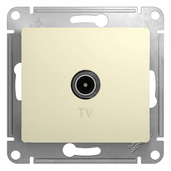 Розетка телевизионная Systeme Electric Glossa Бежевый GSL000293