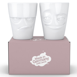 Набор кружек tassen grumpy & impish, 2 шт, 350 мл, белый