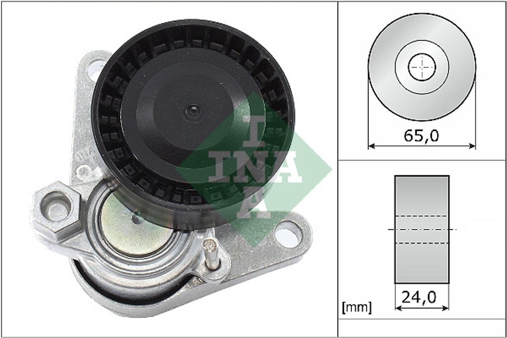 INA - 534055210-INA - Belt Tensioner, V-ribbed belt