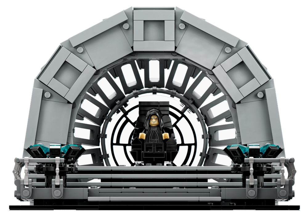 Конструктор Лего Звёздные войны Диорама тронный зал Императора | LEGO Star Wars 75352  807 детали 18+