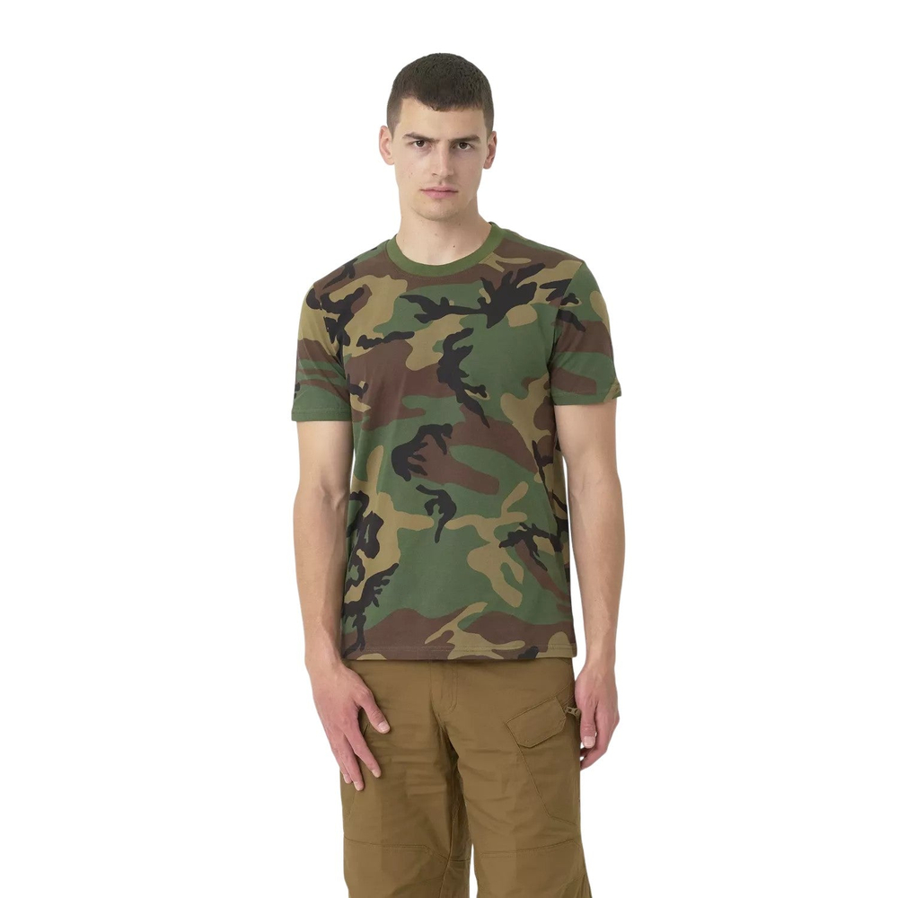 Футболка Helikon-Tex T-Shirt-Cotton US Woodland