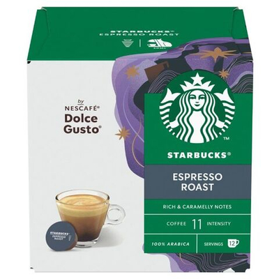 Кофе капсульный Nescafe Dolce Gusto Starbucks Espresso Roast , 12 порций (Из Эстонии)