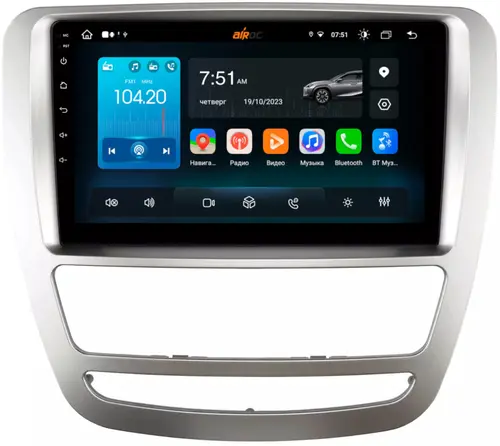 Магнитола для Sollers ST6 (взамен монохром экрана), JAC T6 - Airok RX-3305 Android 13, Быстрая, SIM-слот