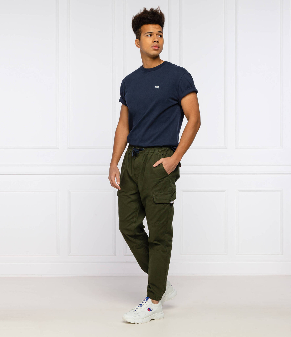 футболка tjm original jersey Tommy Jeans - темно-синий(DM0DM04411)