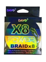 Плетенка POWER BRAID X8 (0.10-0.20мм) 100м от DAYO (ДоЮй)