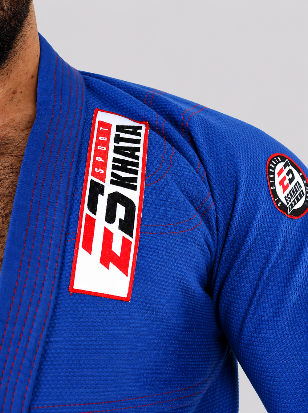 Кимоно BJJ бразильское джиу-джитсу ESKHATA  синий