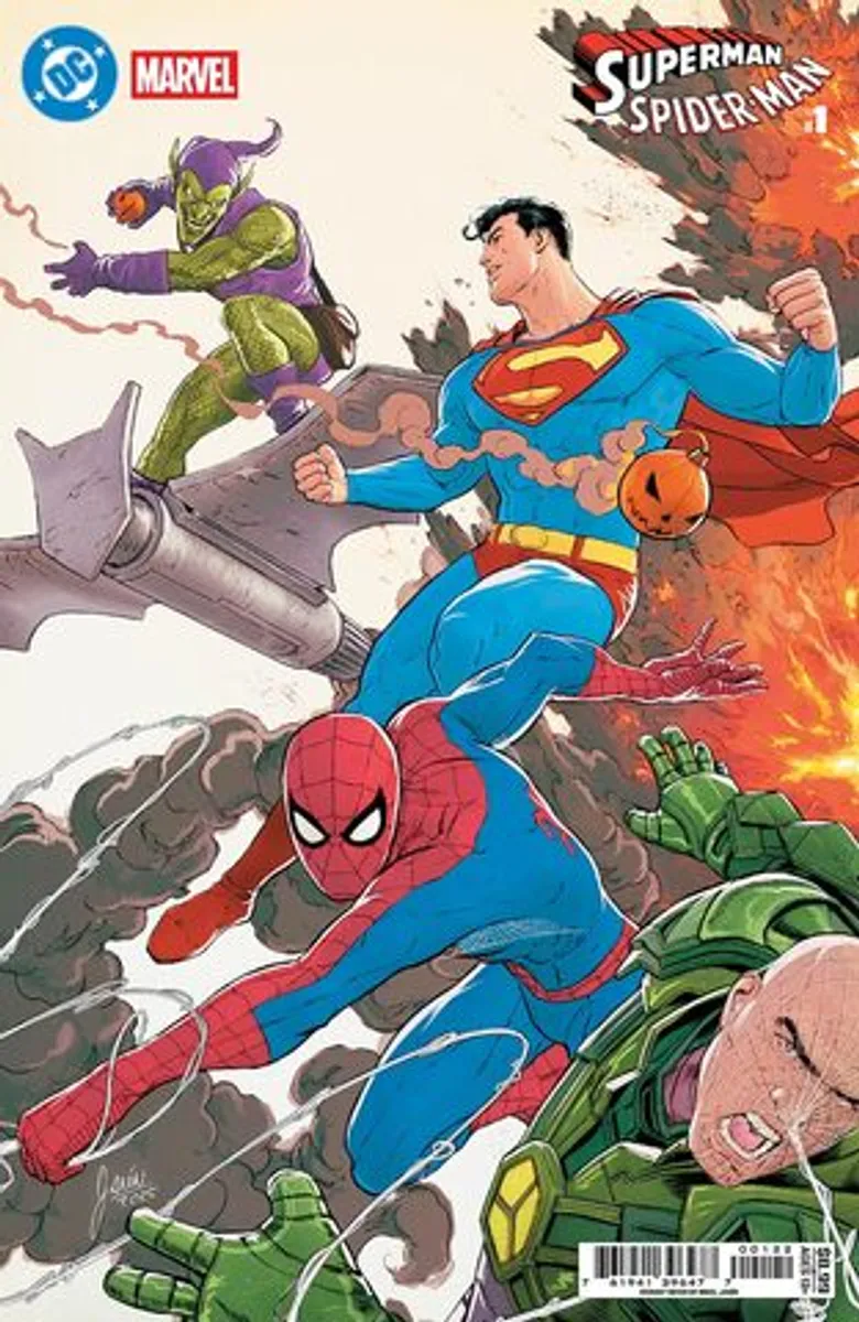 DC Marvel Superman Spider-Man #1 (Cover J) (Mikel Janin Cover)