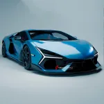 Карбоновая губа переднего бампера для LAMBORGHINI REVUELTO 2023+ Ламборгини