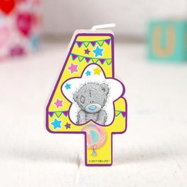 Свеча в торт цифра 4 Me To You, цветком, 4 х 7 см