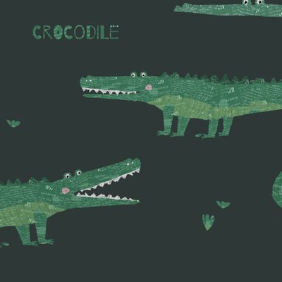 крокодил темный/ crocodile black