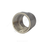 Муфта латунь никель переходная Ду 15х10 (1/2"х3/8") ВР/ВР RTP (РосТурПласт) 25170