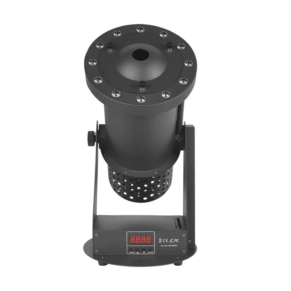 LED конфетти-пушка MOKA SFX MK-CN06A 1500 Вт (6 м, DMX, 12×3 Вт RGB)