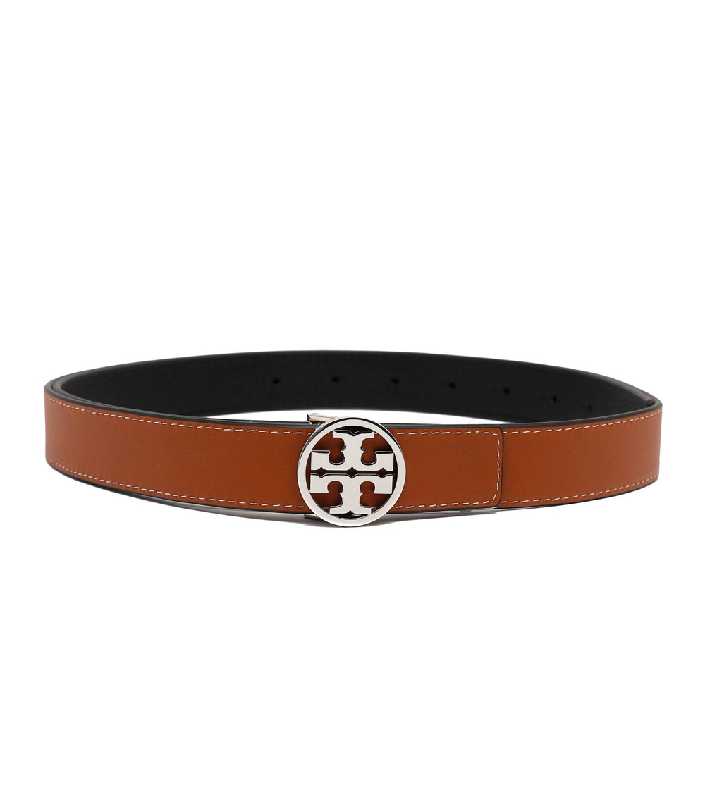 двухсторонний кожаный ремень 1" miller TORY BURCH - черный(138935)