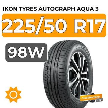 Ikon Tyres Autograph Aqua 3 225/50 R17 98W XL