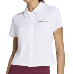 Damskie polo Adidas Tennis - white