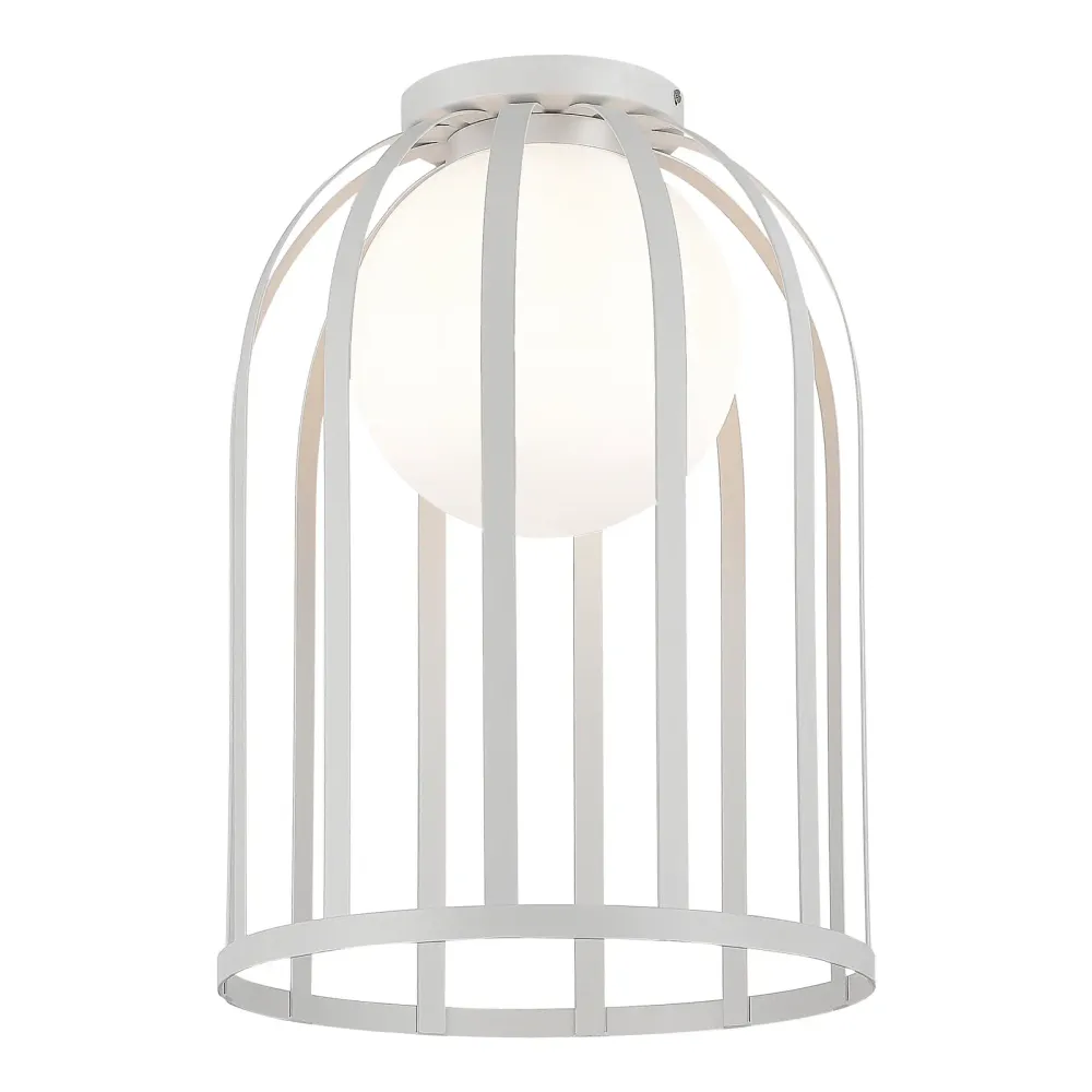SL6129.502.01 Светильник потолочный ST-Luce Белый/Белый E27 1*60W SL6129.502.01 Светильник потолочный ST-Luce Белый/Белый E27 1*60W