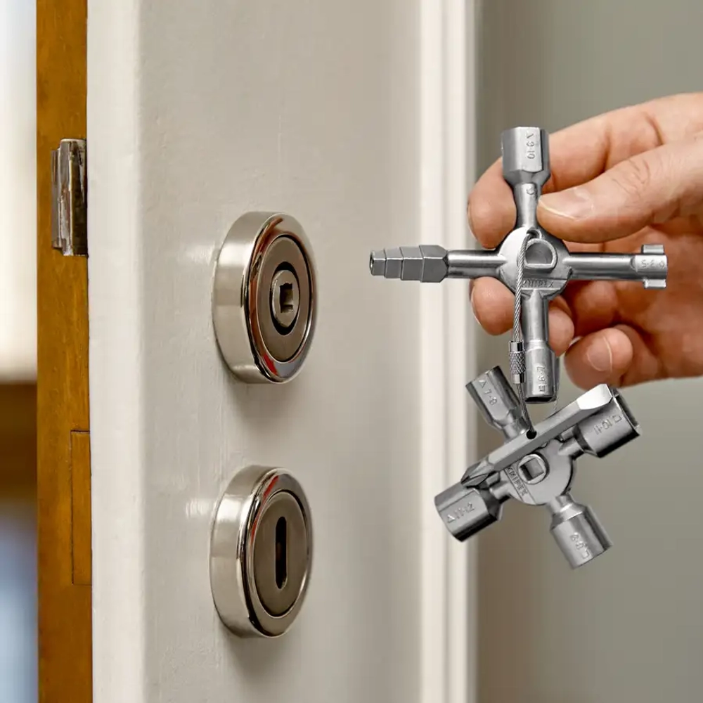 Ключ для шкафов TwinKey® 92 мм Knipex 00 11 01
