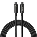 Кабель-зарядка Type-C на Type-C Baseus Tungsten 240W 3м (CAWJ040201) черный