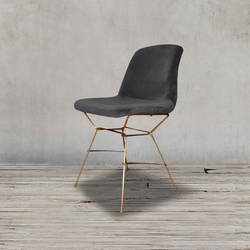 Стул Roomers Furniture sc-3288hw/darkgrey