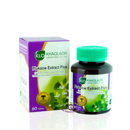 Капсулы для поднятия иммунитета Плу Кхао Плюс Plukaow Extract Plus Khaolaor