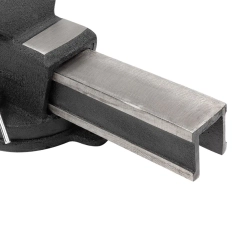 Тиски стальные поворотные с наковальней 6''(150мм) FORCEKRAFT FK-6540306