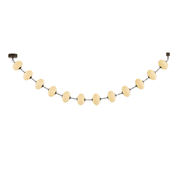 Corbett Nephele Chandelier, 25 cm, Bronze