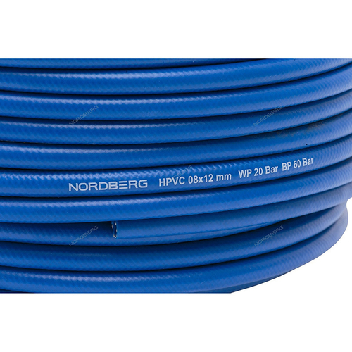 NORDBERG (H0812HPVC) Шланг воздушный гибридный PVC Ø8х12 мм