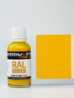 Краска лаковая HobbyLink RAL-1028 Melon Yellow HP-8524