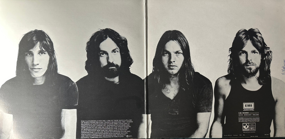 Pink Floyd ‎– Meddle (Англия 1986г.)