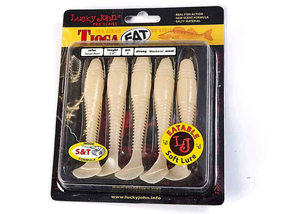 Виброхвост Lucky John Tioga Fat 140146 3.9" (100 мм)