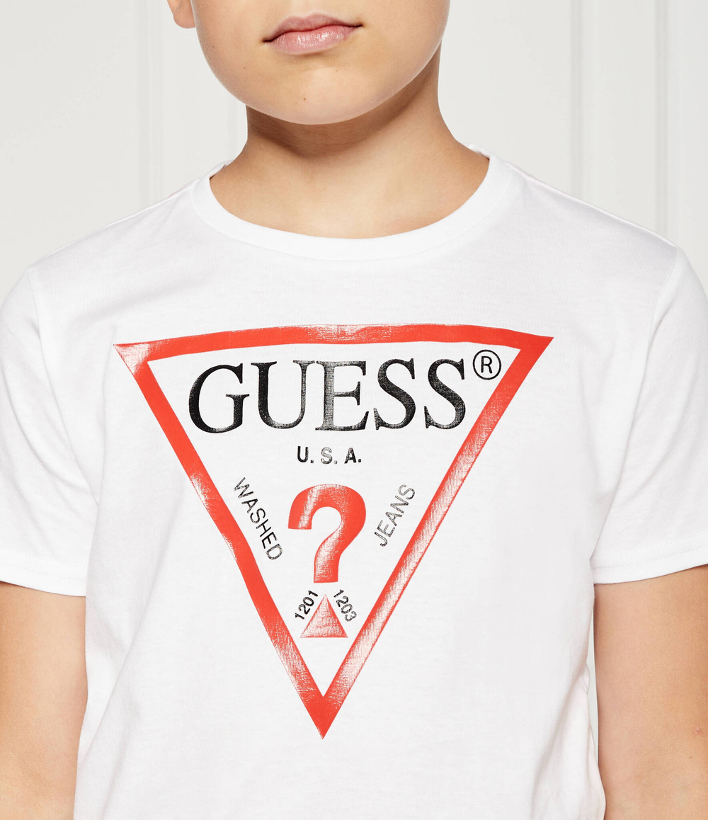 футболка Guess - белый(L73I55 K8HM0)
